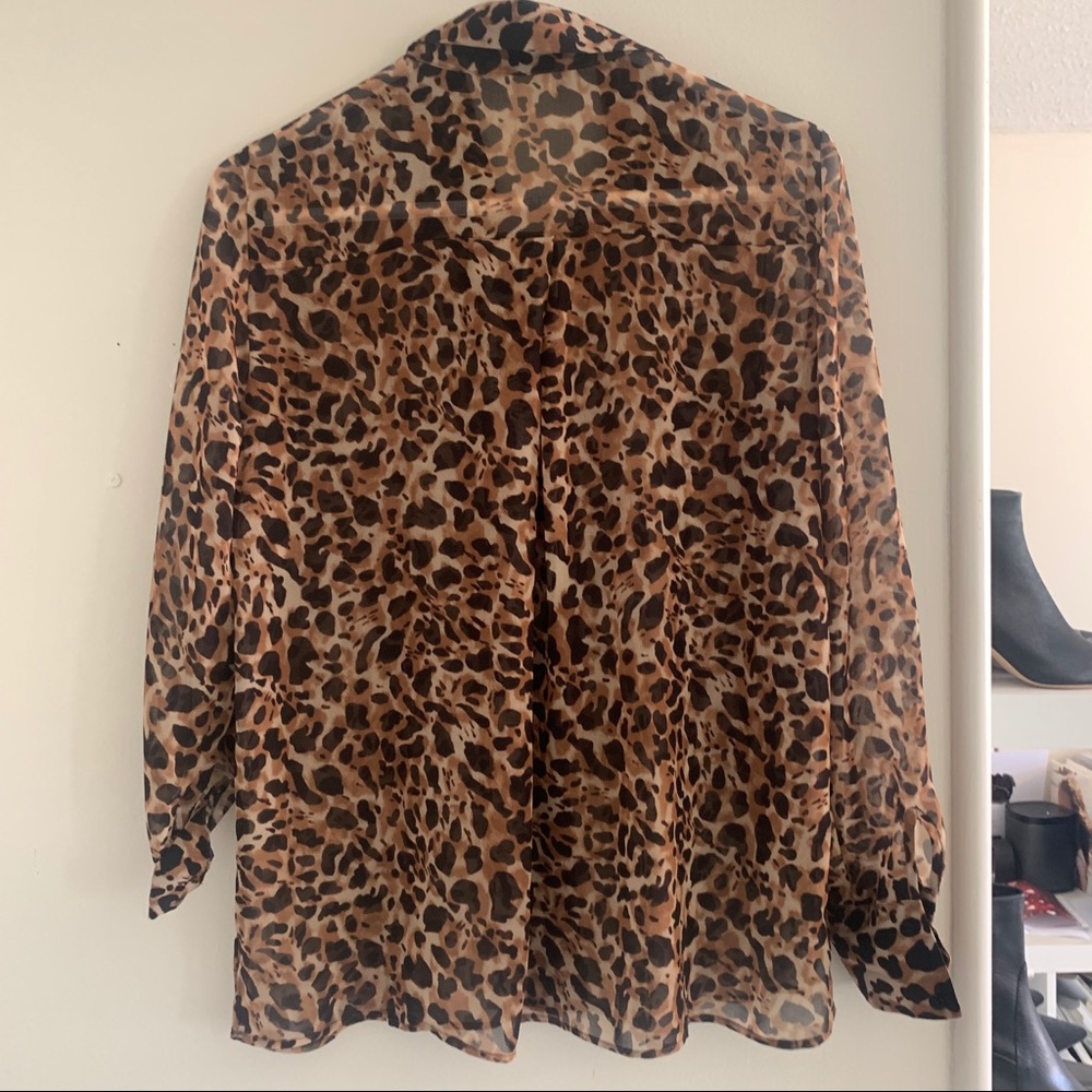 Mango Leopard Blouse - Picture 3 of 3